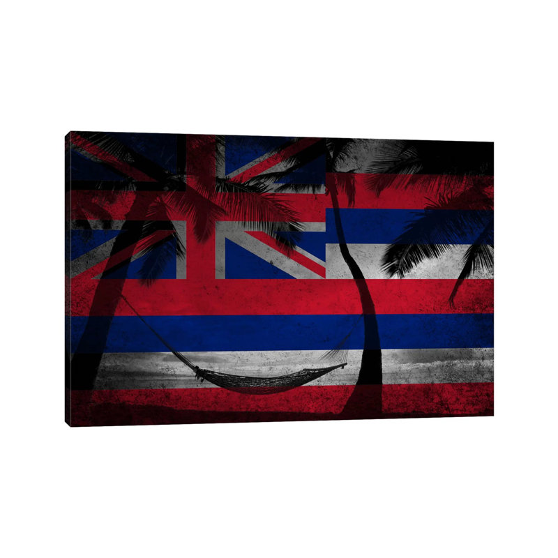 Hawai'i (Beach Landscape) 1 Piece Wrapped Canvas Painting, 20.32 cm H x 30.48 cm W