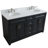 Fraiture 61'' Double Bathroom Vanity with Quartz Top