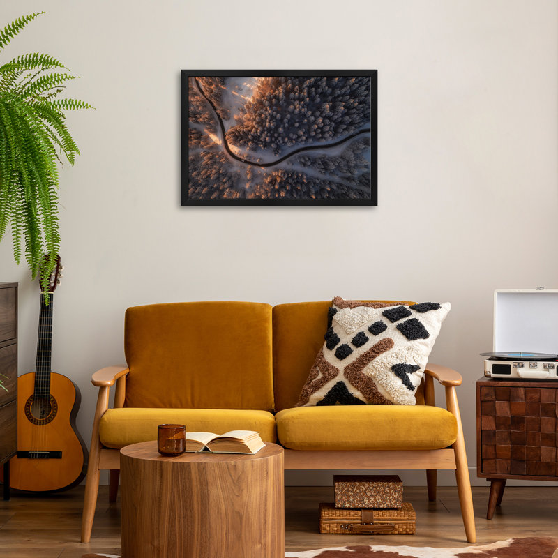 First Light Premium Framed Poster by Ales Krivec