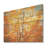 Orange American Basswood Essence III - Tree On Wood Print-1546291183
