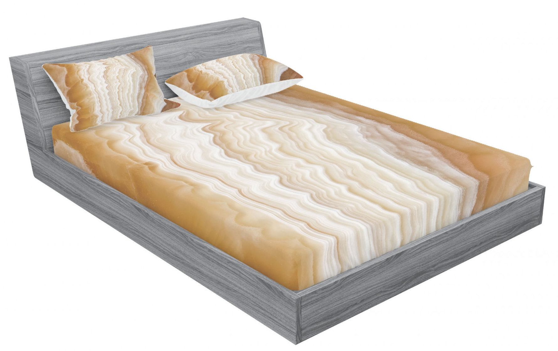 Abstract Sheet Set Ambesonne Marble Abstract Sheet Set | Wayfair