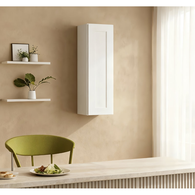 , 1 tiroir): Armoire de cuisine en bois massif à fermeture douce l 30,0 po x P 24,0 po x H 34,5 po, 42" H x 15" W