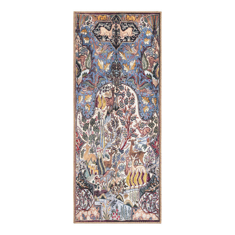 Bungalow Rose Naomi Timeless Rug, Tapis de couloir 2 pi x 5 pi 1 po