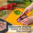 Deiss Lux Durable Tpu Cutting Boards For Kitchen, Set Of 2, Double-sided Non-slip Chopping Board, Built-in Ruler, Flexible Large Cutting Board, Deep Juice Grooves, Dishwasher Safe
