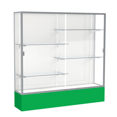 Spirit Series 72'' H x 72'' W Aluminum Display Cases 