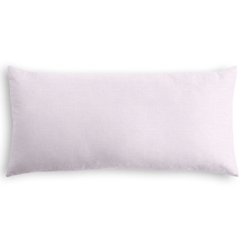 Rectangular Pillow Cover & Insert, 12" x 18", Pale Purple