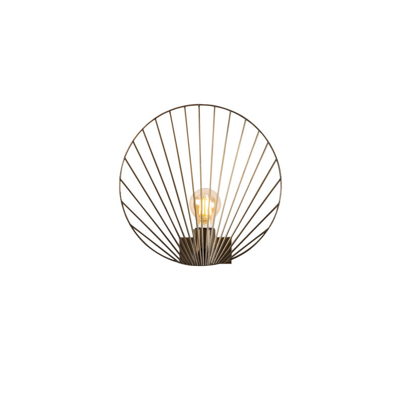 Vintage Industrial Wall Lamp, Metal Body, 11.8 x 4.7 inches | Cap Diameter: 11.8 inches, Height: 11.4 inches | E27 Socket, Max 40W | Modern Design for Hotels & Home, IP20 Rated, Stylish & Durable Lighting