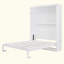 Lit escamotable mural avec tablettes Murphy