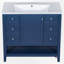 Meuble-lavabo simple 36 po avec comptoir-1259432130
