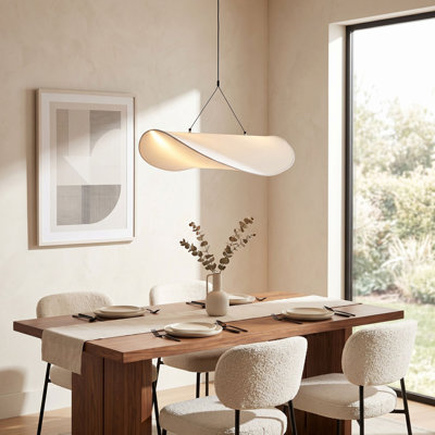 Luminaire suspendu en tissu Bianca