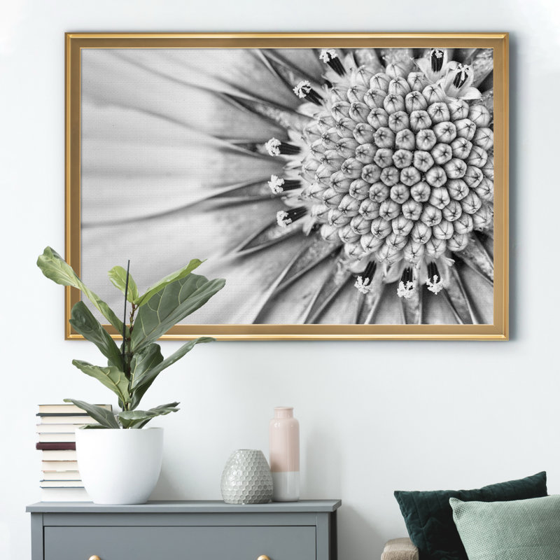 Quiet Burst II - reproduction de cadre photo, Doré, H 22,5 po x l 30,5 po x P 1,5 po