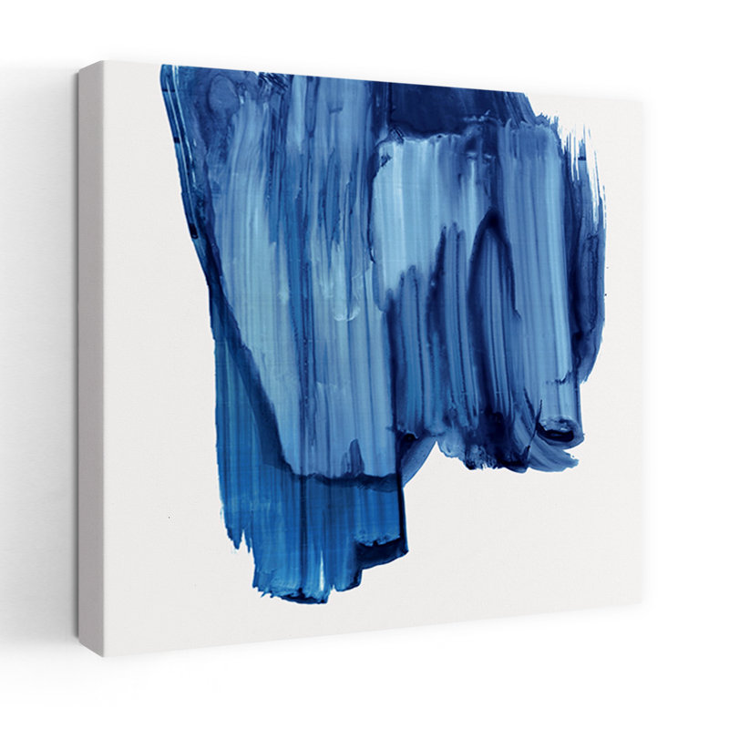 Aqua Mirage Abstract Bold Modern Art, 36" H x 36" W