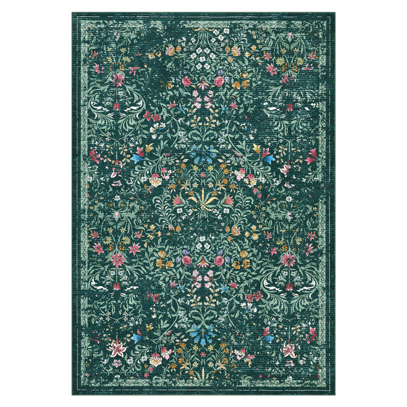 Area Rug Washable Rugs Area Rug for Living Room Bedroom Rug Farmhouse Area Rug Non Slip Throw Rugs Non Shedding Stain Resistant Carpet for Dining Room Classroom