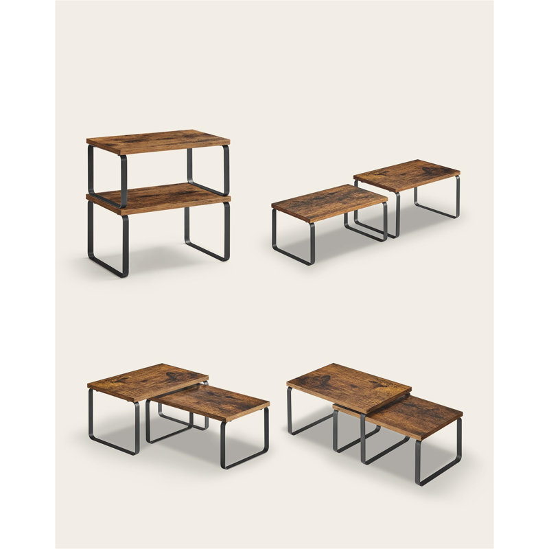 Braea Spice Rack, Brown