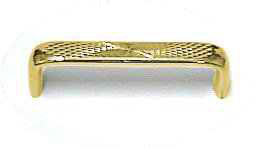 3" Diamond Tooled Pull Solid Brass