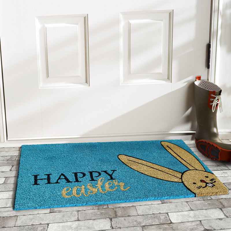 Florie Non-Slip Easter Outdoor Doormat