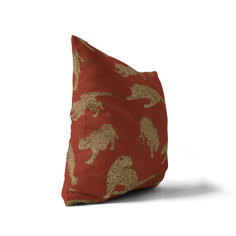Gabrielle Leopard Indoor Pillow Cover, 16" x 16"