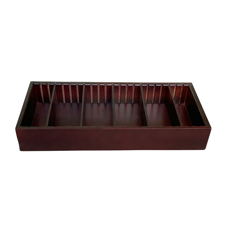 Adjustable Cigar Lazar, Dark Brown Wood