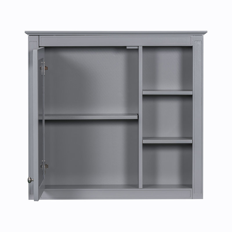 Rangement pour salle de bain Olles, Gris