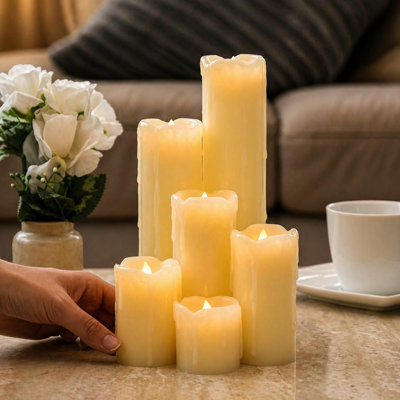Flameless Tealight Candle with Plastic Holder