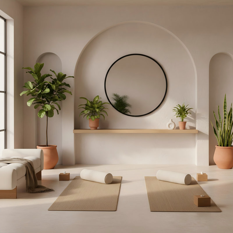 Miroir rond noir de 24 po pour salle de bain, miroir de meuble-lavabo à cadre en métal pour évier, miroir mural moderne pour vestibule et salon