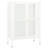 Sideboard White Powder-coated steel, tempered glass Medium-1116565215-1140442593