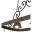 Elana Steel Handcrafted Rectangle Hanging Pot Rack
