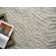Entro Handmade New Zealand Wool Silver/Ivory Area Rug