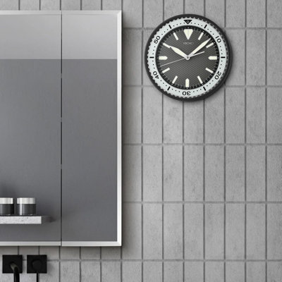 QXA791TLH Heritage Design Clock, Silver