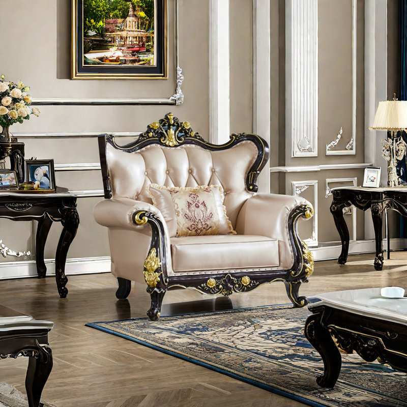 Reia Leather Armchair