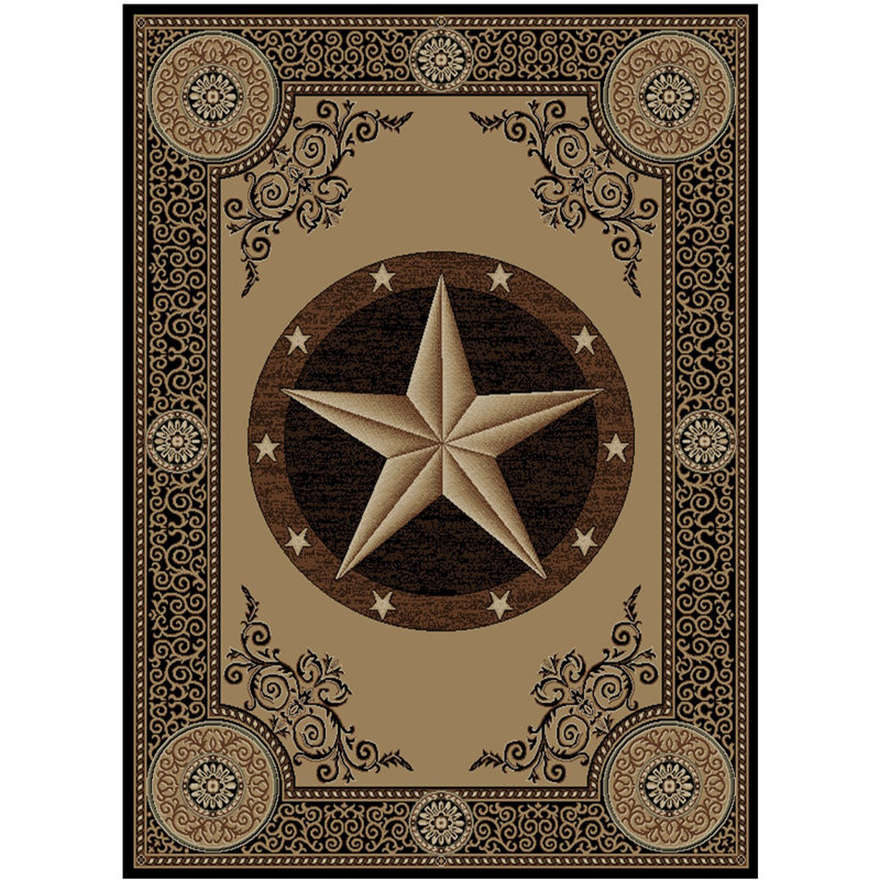 Southwestern Indoor Rug, Rectangle 7'10" x 9'10"