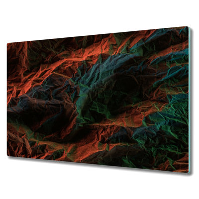 Kenshawn Tempered Glass Rocks Chopping Board