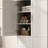Modern Wilfredo Freestanding Linen Cabinet
