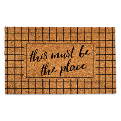 Non-Slip Outdoor Doormat