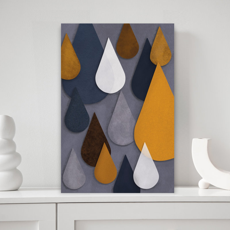 Art contemporain contemporain abstrait, H 18 po x l 12 po