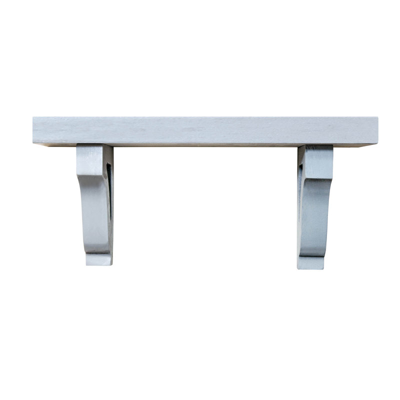 2" Shelves/W Corbels, 11" H x 51" W x 8" D
