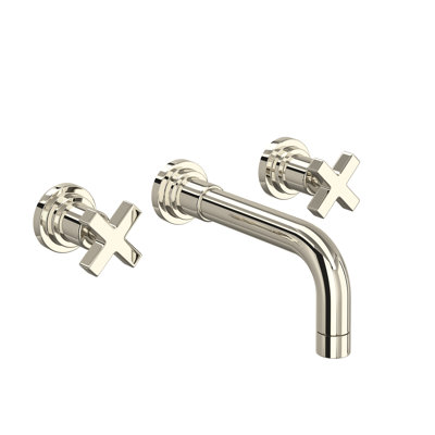 Lombardia Wall Mount Lavatory Faucet Trim