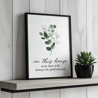 In This House by Lux + Me Designs Art Print