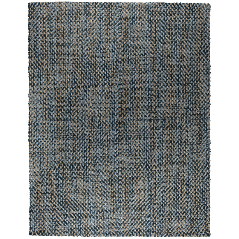 Ladera Handspun Jute Fabric Rug, Rectangle 6' x 9'