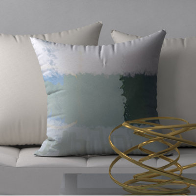 Housse de coussin carrée décorative sensible et insert