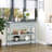 HOMCOM Kitchen Island With Stainless Steel Top-1292481679
