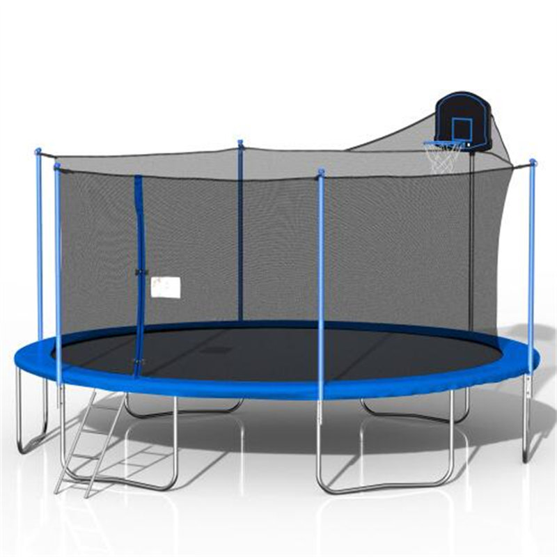 Trampoline de cour 16 po, Bleu