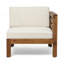 Ensemble de canapé en L, beige