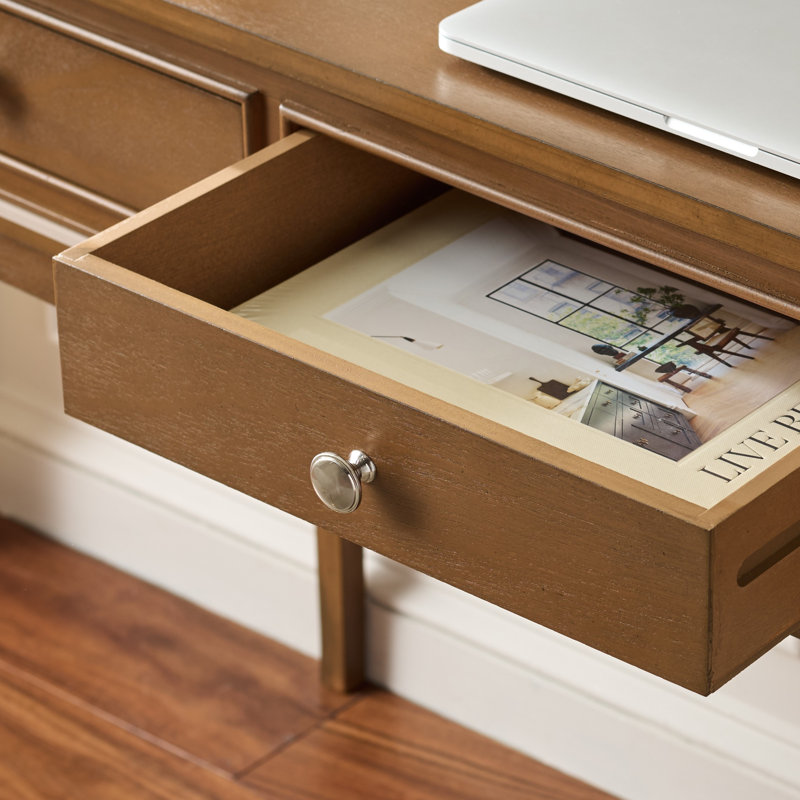 Bureau 3 tiroirs Opal, Brown
