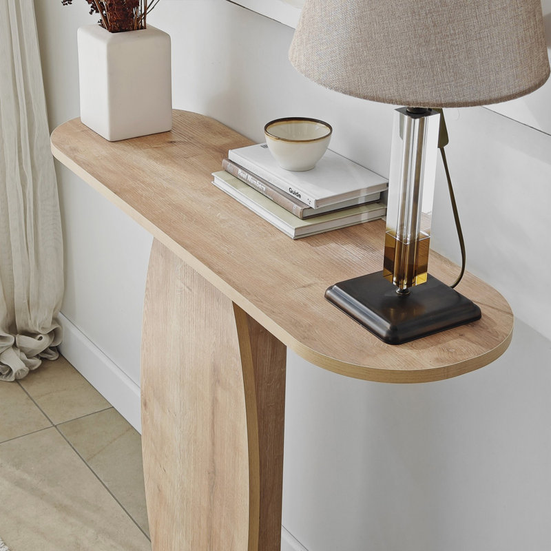 Oded 81 cm W Console Table, Sapphire Oak