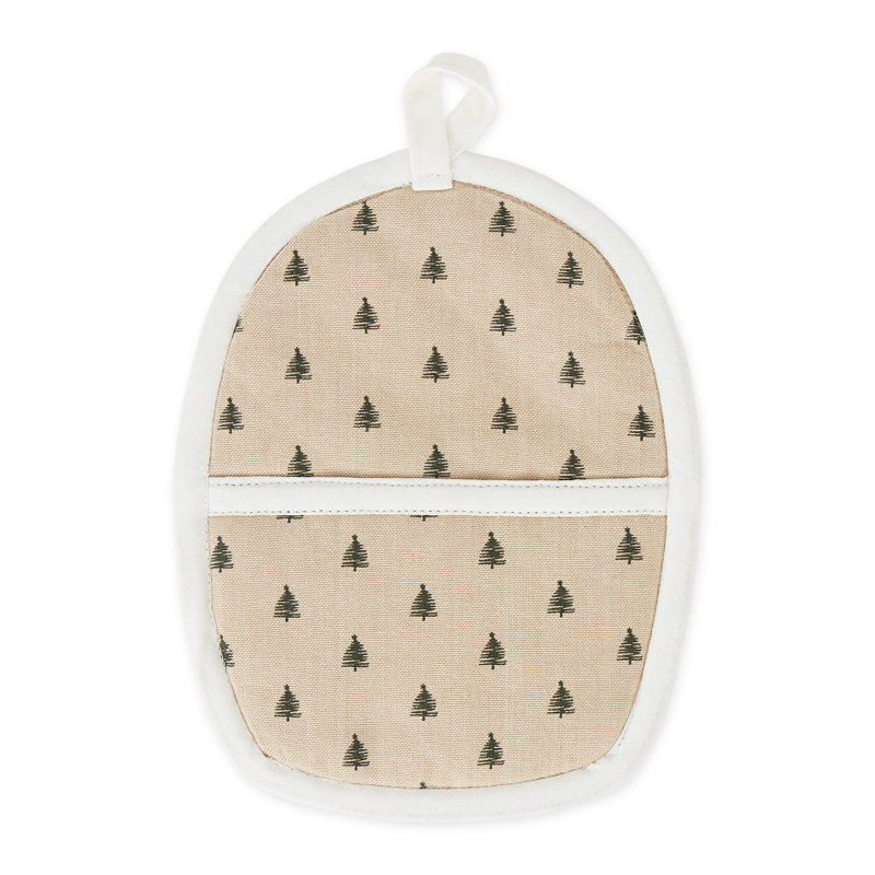 Design Imports Winter Snow Globe Potholder Gift Set/2