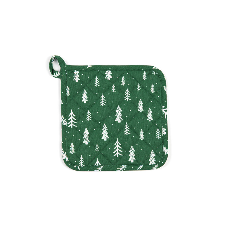 Excelsa Cotton Potholder & Oven Mitt Set