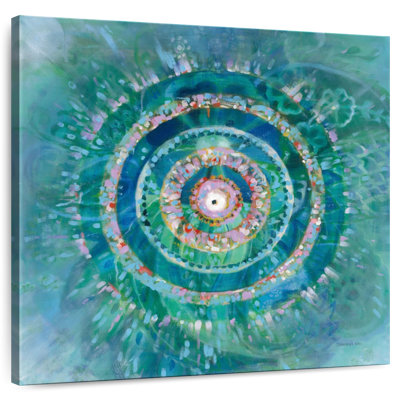 Kerner Teal Ocean Mandala