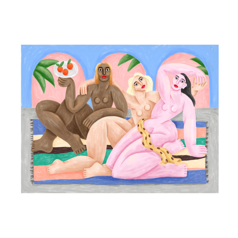 Art sur toile «Bachelo», H 18 po x l 24 po