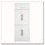 Armoire de cuisine de style campagnard de 78,2 po de hauteur avec 8 tablettes de porte, armoire de rangement avec 4 tablettes réglables, tiroir caché-232032011